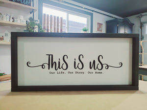 Personalized Framed Sign