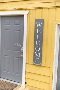 DIY Personalized Welcome Sign